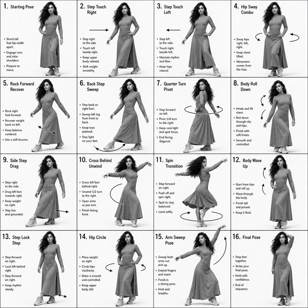 Step 01 β choreography sheet