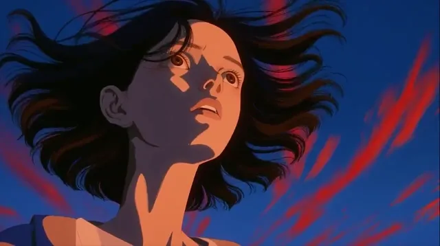 90s Anime — Hand-painted cel-shaded look